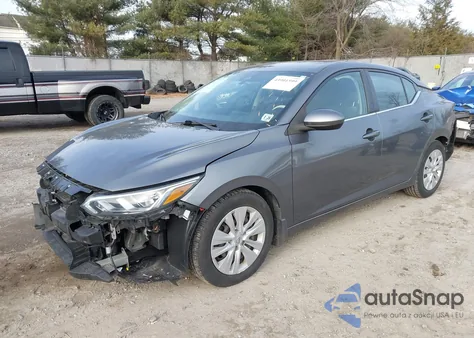 2021 Nissan Sentra S Xtronic Cvt из США, поврежденный, VIN 3N1AB8BV8MY229644